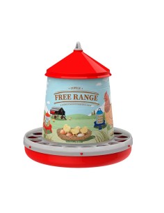 TOLVA DE PLÁSTICO PARA AVES FREE RANGE 4 KG COPELE
