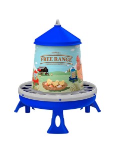 TOLVA DE PLÁSTICO PARA AVES FREE RANGE CON PATAS 4 KG COPELE 2