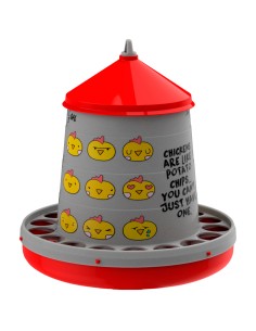 TOLVA DE PLÁSTICO PARA AVES CHIPS 4 KG COPELE