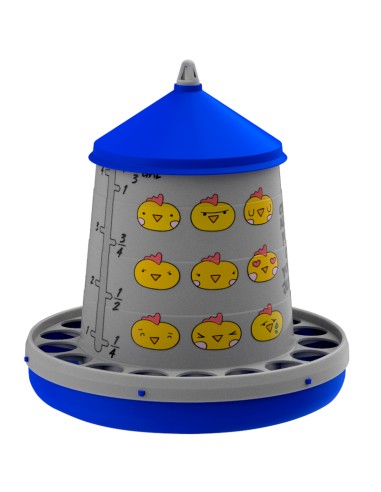 TOLVA DE PLÁSTICO PARA AVES CHIPS 4 KG COPELE