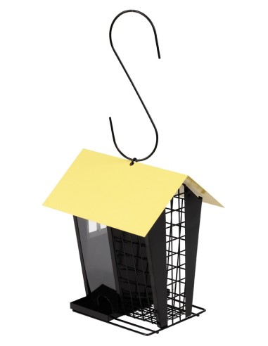 COMEDERO CASA METÁLICO MIXTO GAUN