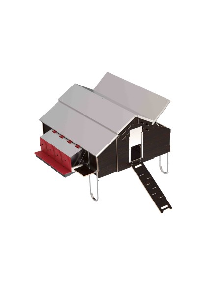 GALLINERO MOVIL FREE RANGE 1,5 X 1,8 METROS COPELE
