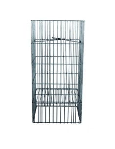 FORRAJERA COLGANTE PARA AVES COPELE - 26 X 26 X 52 CM