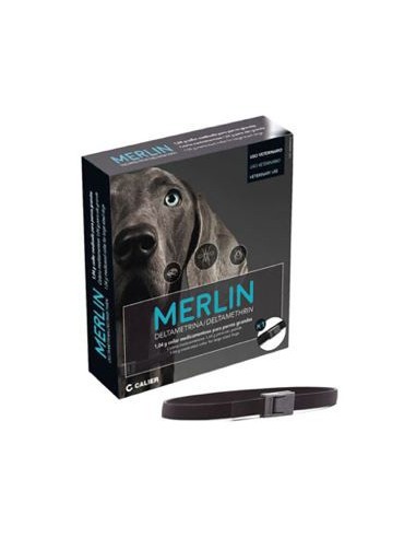 COLLAR ANTIPARASITARIO MERLIN PARA PERROS CALIER