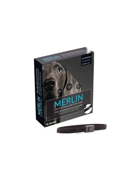 COLLAR ANTIPARASITARIO MERLIN PARA PERROS CALIER