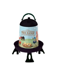 BEBEDERO ECO FREE RANGE RECICLADO CON PATAS PARA AVES 5...