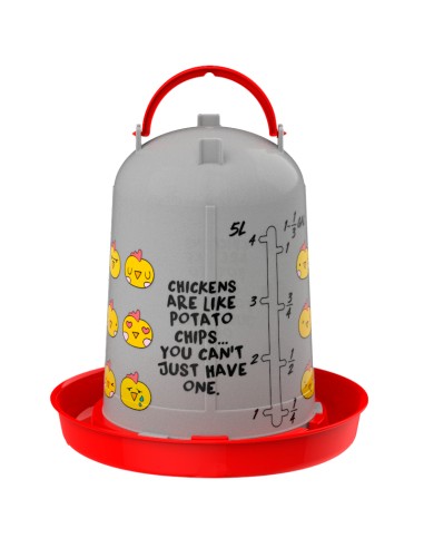 BEBEDERO ECO CHIPS PARA AVES 5 LITROS COPELE