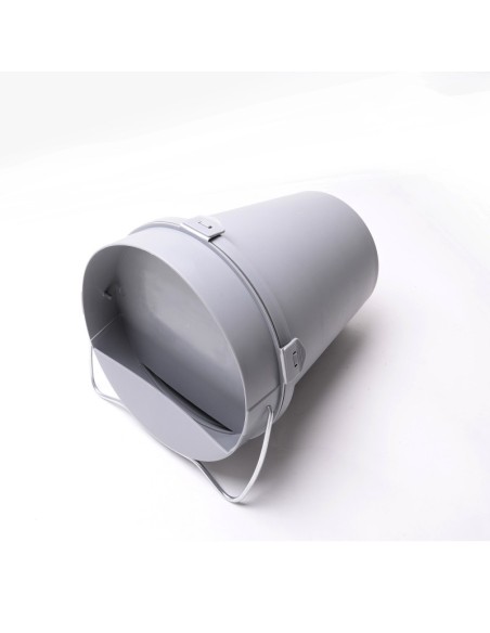 BEBEDERO CUBO PLASTICO GRIS 5,5 LITROS COPELE