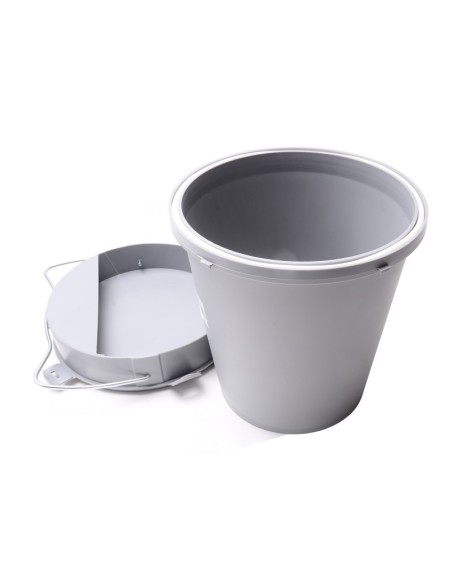 BEBEDERO CUBO PLASTICO GRIS 5,5 LITROS COPELE