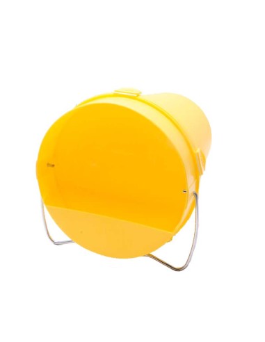 BEBEDERO CUBO PLASTICO AMARILLO 5,5 LITROS COPELE