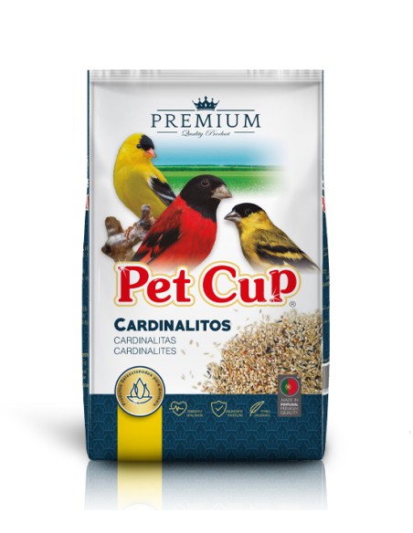 MIXTURA CARDENALITOS PREMIUM PET CUP - 3 KG