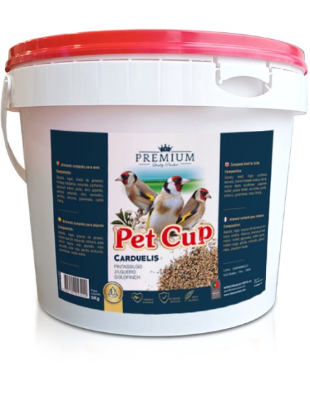 MIXTURA JILGUEROS PET CUP - 5 KG