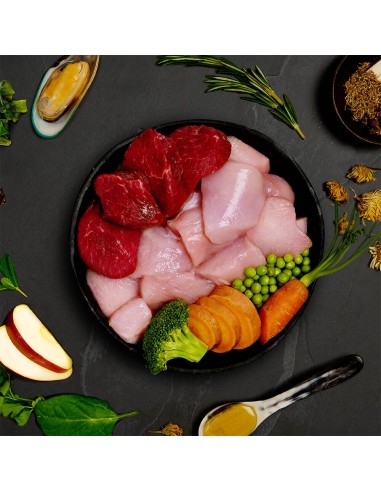 LATA DE GUISO DE POLLO Y JABALÍ SALVAJE PARA...