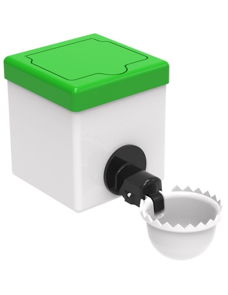 BEBEDERO BASCULANTE CON BOTELLA PARA PÁJAROS COPELE