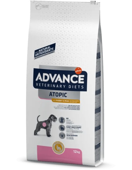 ADVANCE VETERINARY DIETS ATOPIC CON CONEJO PARA PARROS AFFINITY ADVANCE