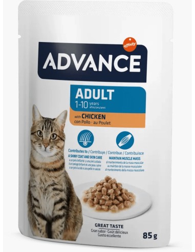 ADVANCE WET POLLO GATOS ADULTOS AFFINITY...