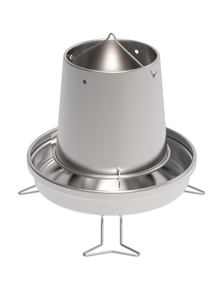 TOLVA METÁLICA ECO CON PATAS PARA GALLINAS COPELE