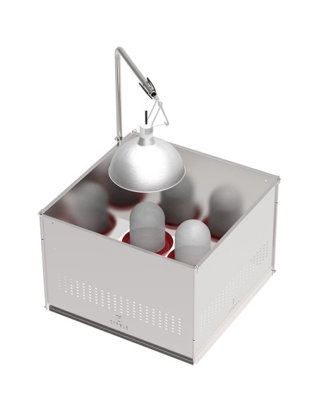 PARQUE PARA POLLITOS GALVANIZADO CON ACCESORIOS COPELE