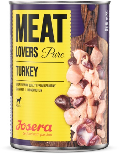 PURO PAVO PARA PERROS JOSERA - 400 GR