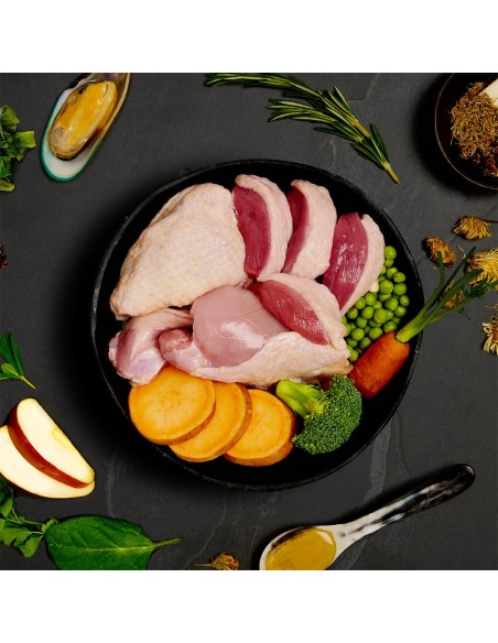 LATA DE PAVO Y PATO PARA PERROS CANAGAN - 400 GR