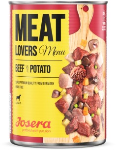 MENÚ TERNERA CON PATATA PARA PERROS JOSERA - 400 GR