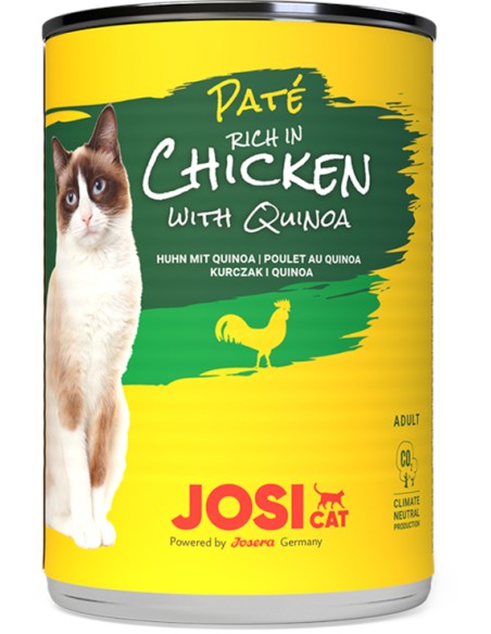 JOSICAT PATÉ CHICKEN WITH QUINOA POLLO CON QUINOA PARA GATOS JOSERA