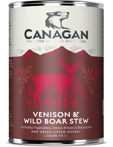 LATA DE ESTOFADO DE VENADO Y JABALÍ SALVAJE...