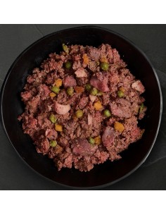 LATA DE ESTOFADO DE VENADO Y JABALÍ SALVAJE PARA PERROS... 2