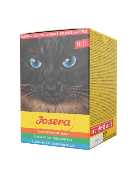 MULTIPACK FILETES PARA GATOS JOSERA - 6 X 70 GR