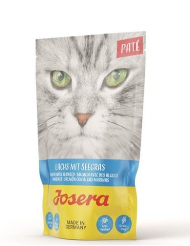 PATÉ DE SALMÓN CON ALGAS PARA GATOS JOSERA - 80 GR