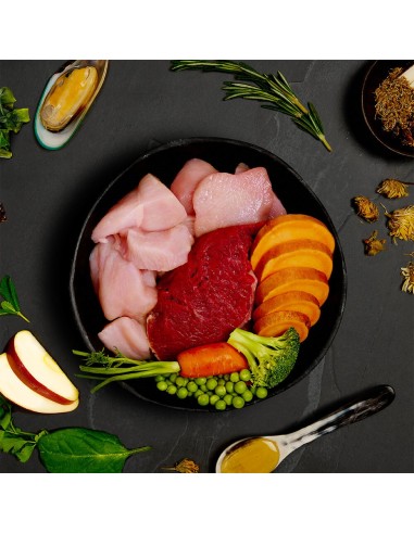 LATA DE FESTÍN TERNERA Y POLLO CAMPERO PARA...