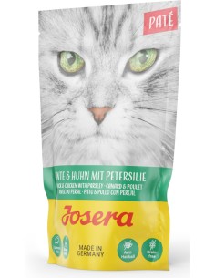 PATÉ DE PATO Y POLLO CON PEREJIL PARA GATOS JOSERA - 85 GR