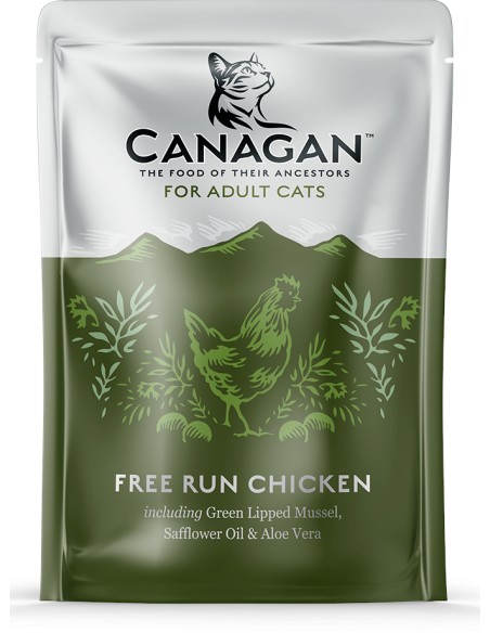 PATÉ DE POLLO FRESCO PARA GATOS ADULTOS CANAGAN - 85 GR