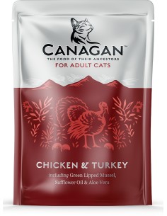 PATÉ DE POLLO Y PAVO PARA GATOS CANAGAN - 85 GR