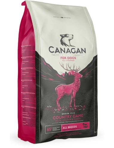 CARNES DE CAZA PARA PERROS CANAGAN