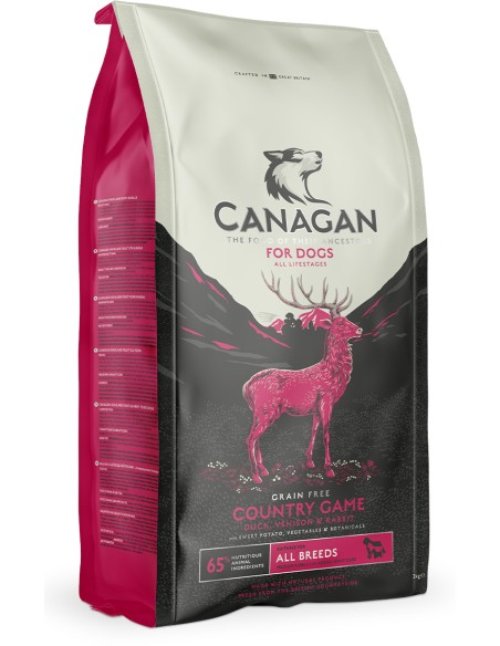 CARNES DE CAZA PARA PERROS CANAGAN