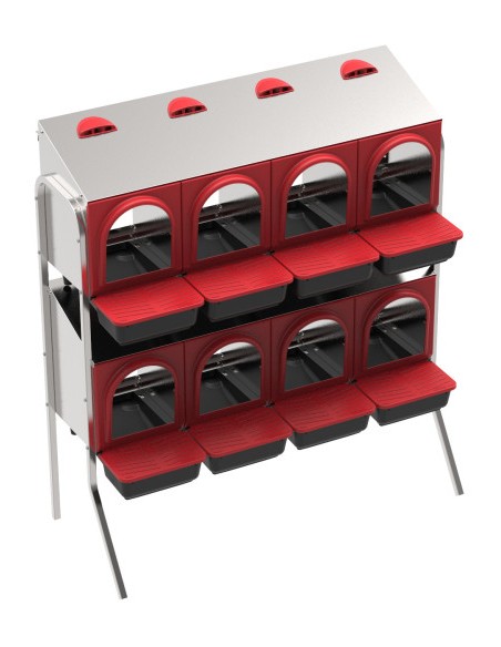 PONEDERO PLATINUM CON PATAS 2 PISOS 8 DEPARTAMENTOS COPELE