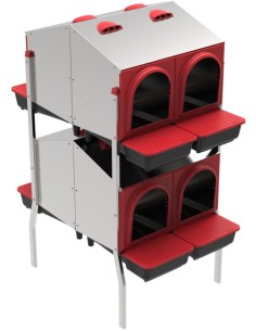 MÓDULO PONEDERO PLATINUM CON PATAS 8 DEPARTAMENTOS COPELE