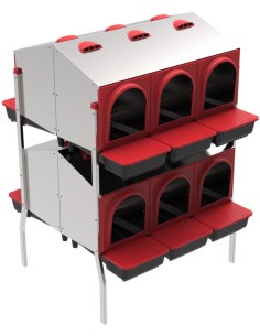 MÓDULO PONEDERO PLATINUM CON PATAS 12 DEPARTAMENTOS COPELE