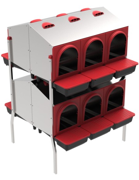 MÓDULO PONEDERO PLATINUM CON PATAS 12 DEPARTAMENTOS COPELE