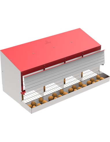 PONEDERO PARA GALLINAS 4 DEPARTAMENTOS COPELE