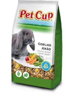 MIXTURA CONEJO ENANO PET CUP