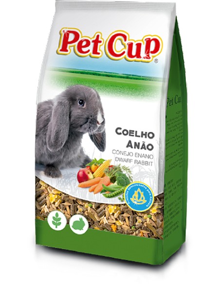 MIXTURA CONEJO ENANO PET CUP