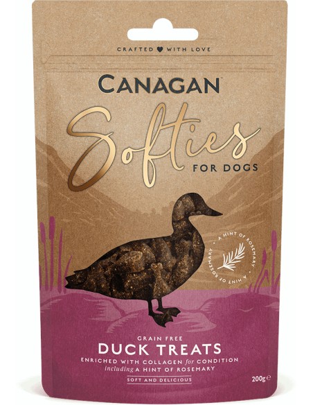 SOFTIES PREMIOS TIERNOS DE PATO CANAGAN - 200 GR