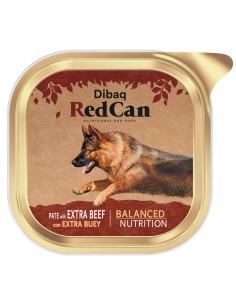 TARRINA DE BUEY PARA PERROS RED CAN - 300 GR