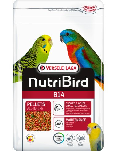 NUTRIBIRD PERIQUITOS B14 MANTENIMIENTO VERSELE...