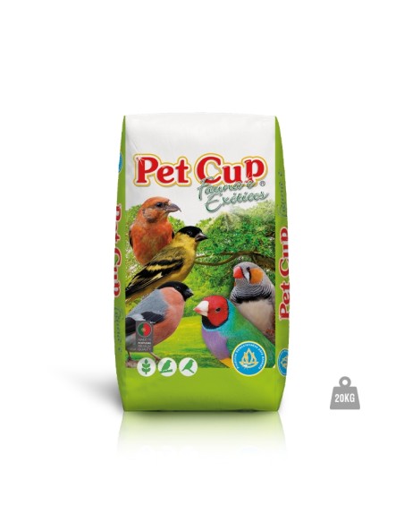MIXTURA JILGUEROS PREMIUM PET CUP - 20 KG