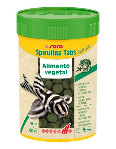 SPIRULINA TABS NATURE 24 PASTILLAS SERA