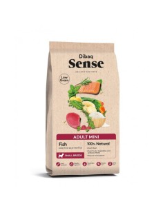 DOG LOW GRAIN ADULT MINI PESCADO DIBAQ SENSE - 2 KG