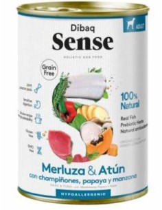 DOG GRAIN FREE MERLUZA & ATÚN DIBAQ SENSE - 380 GR